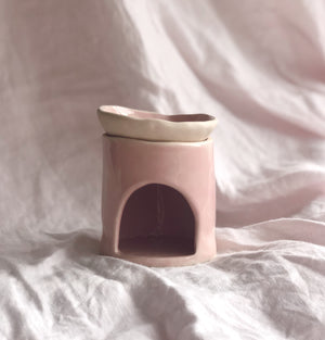 Ceramic Oil Burner - Pink